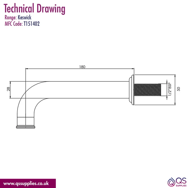 Technical drawing QS-V117517 / T151402