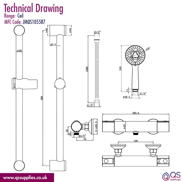 Technical drawing QS-V115342 / JMQS105587