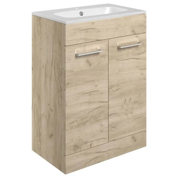Alternate image of Joseph Miles Alvin Floorstanding Vanity Unit with Basin - 610 x 830mm - 2 Doors