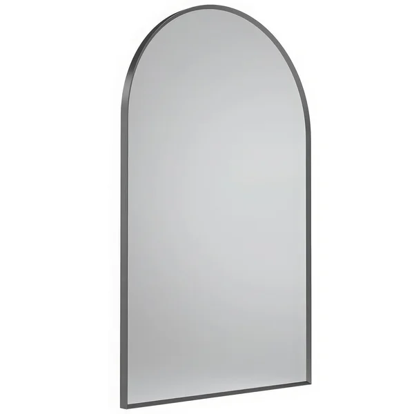 Additional image of Roper Rhodes Thesis Arch Slim Depth Wall Mirror - Aluminium Frame - 500 x 800mm