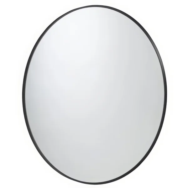 Roper Rhodes Thesis Round Bathroom Mirror - Aluminium Frame