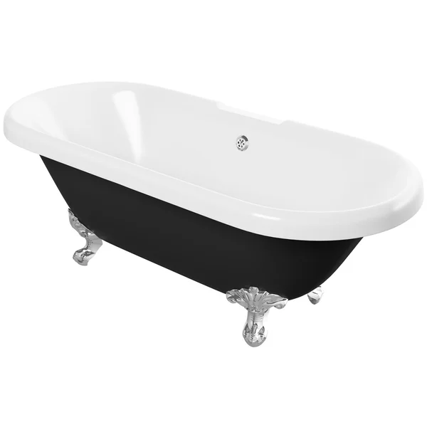 Additional image of Joseph Miles Clint Freestanding Double Ended Acrylic Bath with Feet - 1690 x 740mm