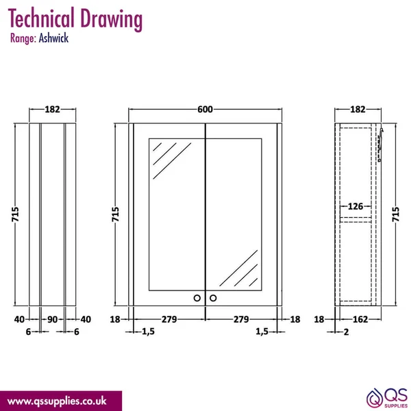 Technical drawing QS-V116773 / CLS117
