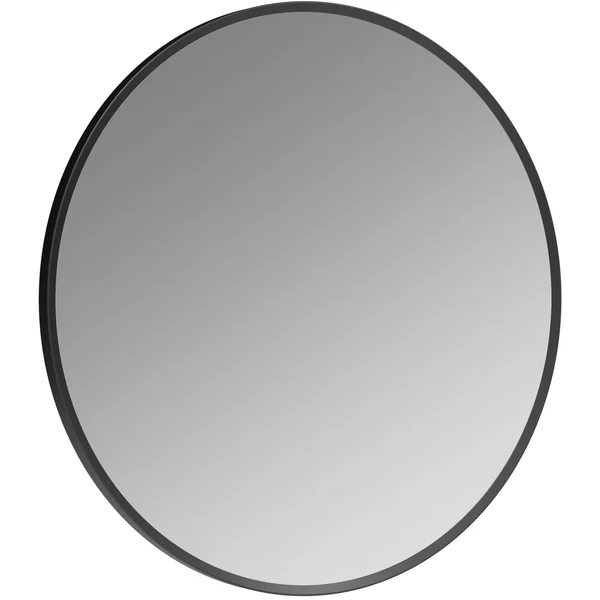 Additional image of Joseph Miles Alvina Round Mirror - Aluminium Metal Frame