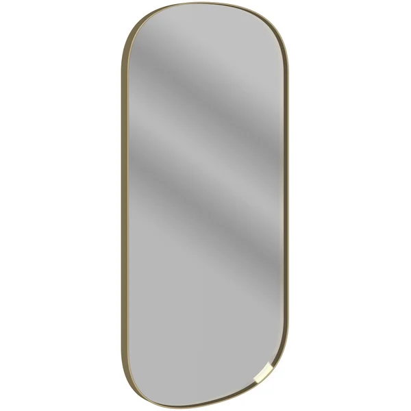 Alternate image of Joseph Miles Alvina Oblong Mirror - Aluminium Metal Frame - 400 x 800mm