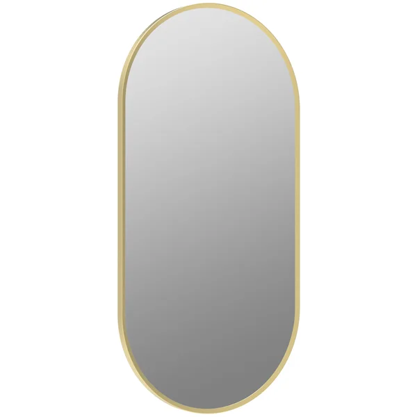 Alternate image of Joseph Miles Alvina Oblong Mirror - Aluminium Metal Frame - 400 x 800mm