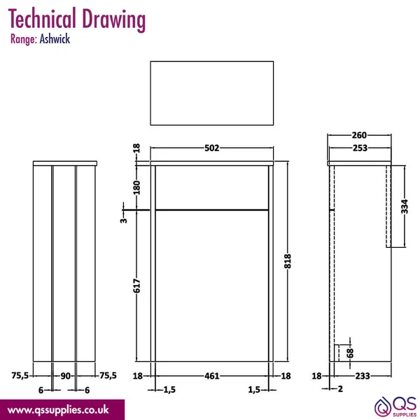 Technical drawing QS-V116774 / CLS141