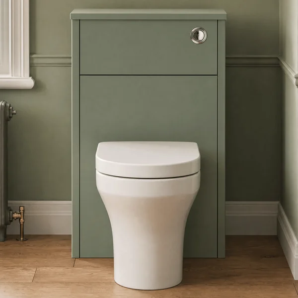 Alternate image of Hudson Reed Old London Ashwick Traditional Back To Wall WC Unit - 502 x 818mm