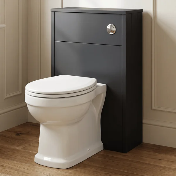 Alternate image of Hudson Reed Old London Ashwick Traditional Back To Wall WC Unit - 502 x 818mm
