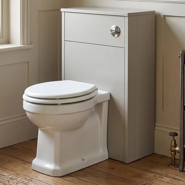Alternate image of Hudson Reed Old London Ashwick Traditional Back To Wall WC Unit - 502 x 818mm