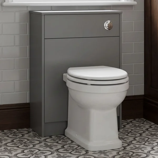 Alternate image of Hudson Reed Old London Ashwick Traditional Back To Wall WC Unit - 502 x 818mm