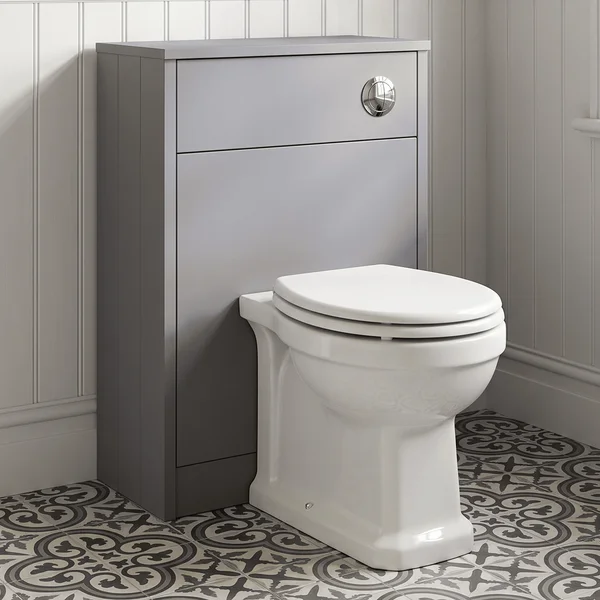 Alternate image of Hudson Reed Old London Ashwick Traditional Back To Wall WC Unit - 502 x 818mm