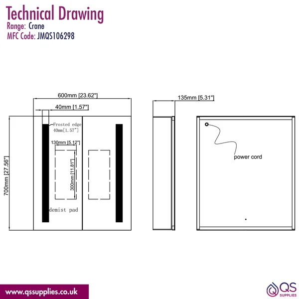 Technical drawing QS-V115350 / JMQS106298