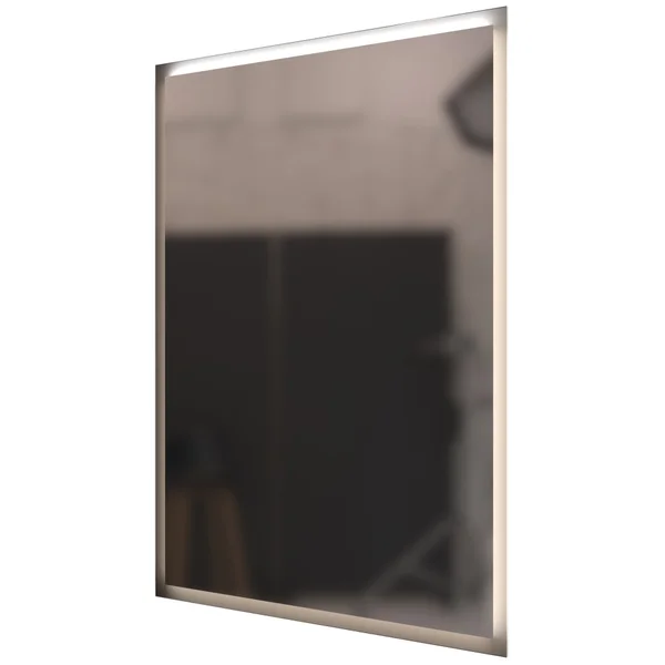 Additional image of Joseph Miles Edsel Rectangular Borderlit LED Mirror with Demister Pad and Shaver Socket