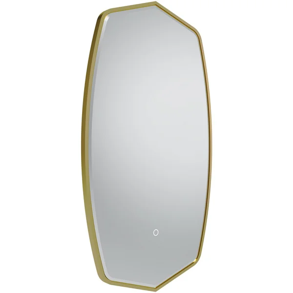 Tavistock Oxygen Contemporary LED Backlit Mirror with Demister Pad - 450 x 800mm