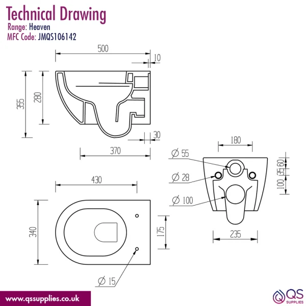 Technical drawing QS-V115356 / JMQS106142