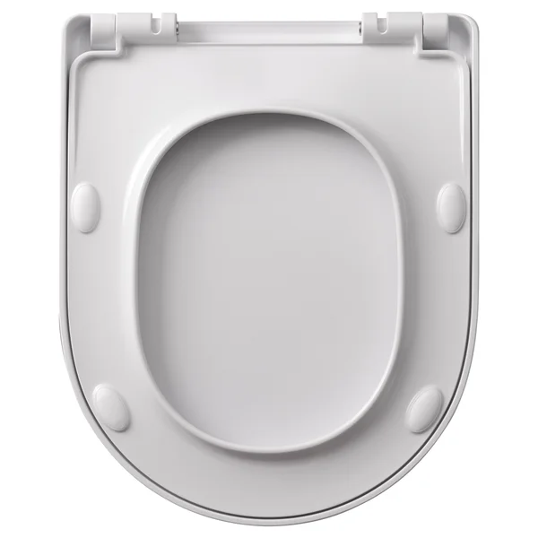 Additional image of Joseph Miles Heaven White Slim Soft Close Toilet Seat - Top Fixing - 342 x 422mm