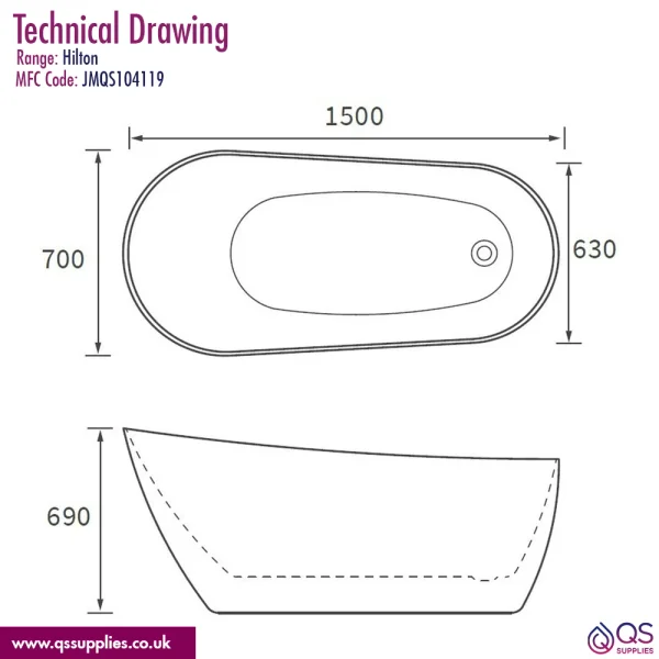 Technical drawing QS-V105168 / JMQS104119