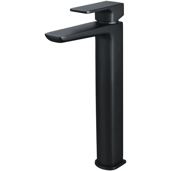 Additional image of Joseph Miles Kamada Tall Monobloc Basin Tap with Straight Spout - Flat Handle - Deck Mounted