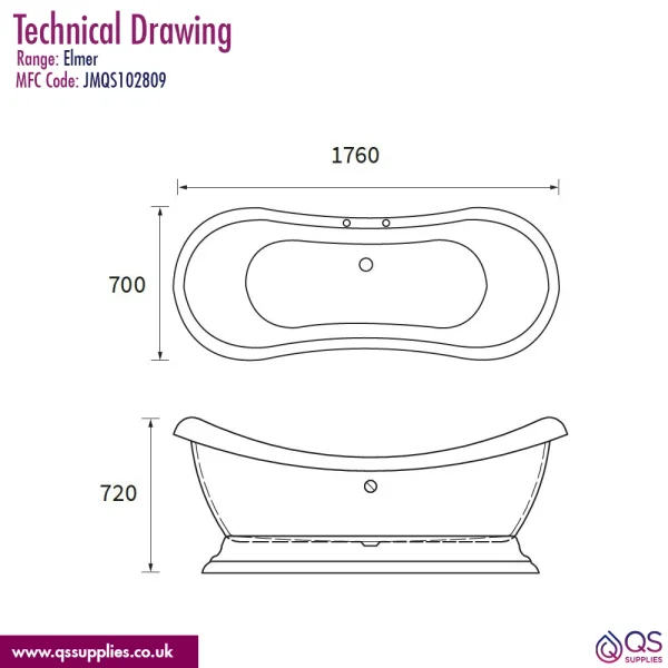 Technical drawing QS-V115358 / JMQS102809