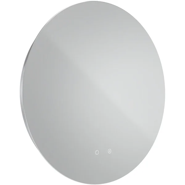 Tavistock Portal Pro LED Round Backlit Mirror with Shaver Socket and Demister Pad