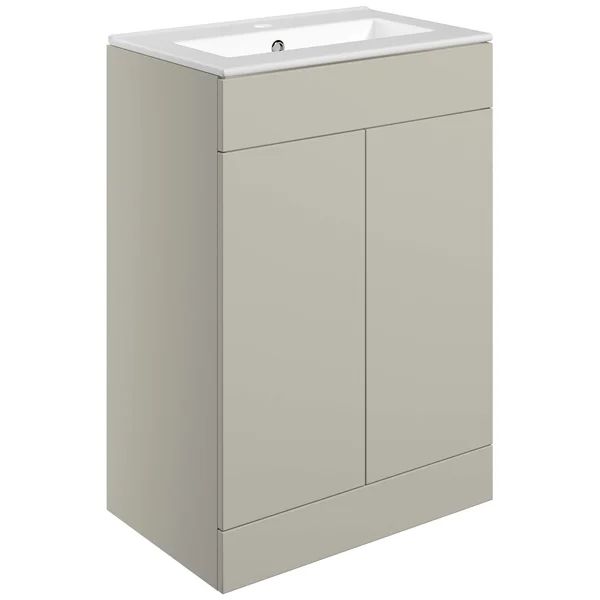 Additional image of Joseph Miles Hobart Floorstanding Unit with Basin - 2 Door - 610 x 830mm