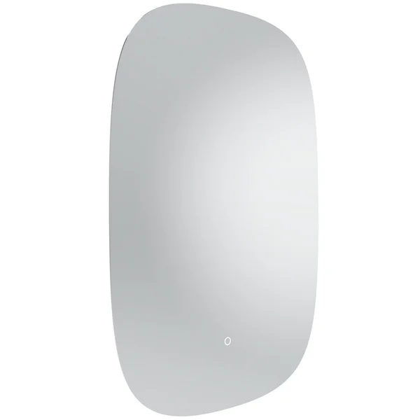 Additional image of Tavistock Portal Organic Rectangular Ambient LED Backlit Mirror with Demister Pad