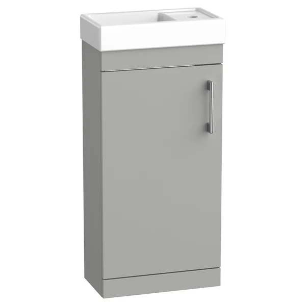 Tavistock Kew Floorstanding Cloakroom Vanity Unit with Basin - 400 x 860mm