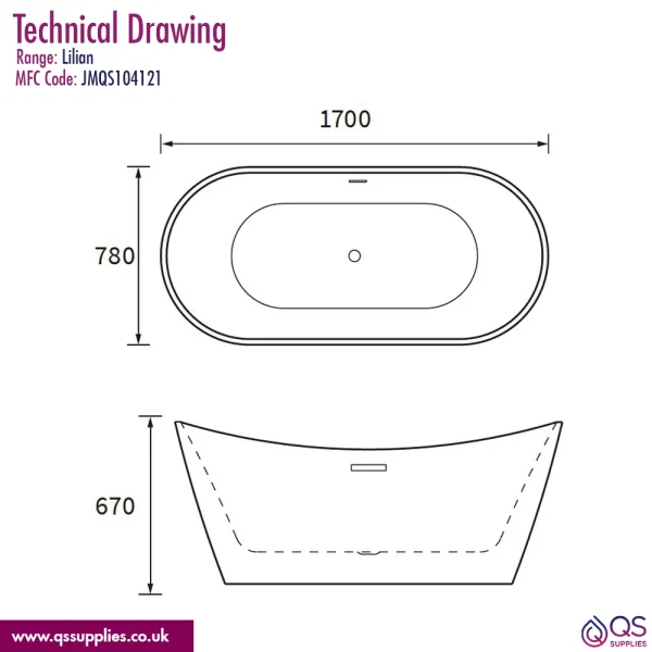 Technical drawing QS-V105183 / JMQS104121