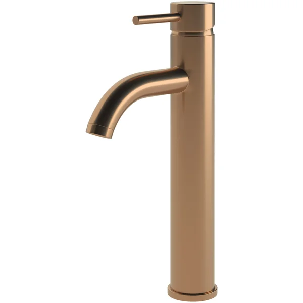Alternate image of Joseph Miles Millie Tall Basin Mixer Tap with Curved Spout - Stick Handle - 317mm High