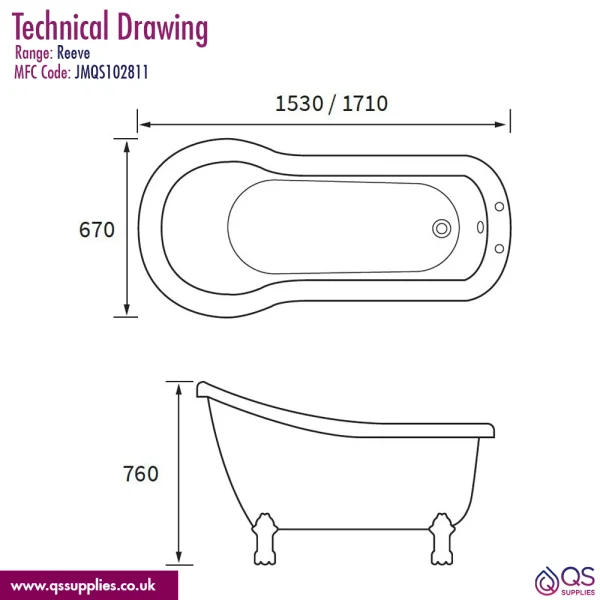 Technical drawing QS-V105163 / JMQS102811