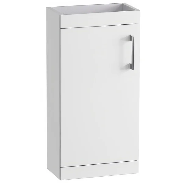 Roper Rhodes Covet Floorstanding Cloakroom Vanity Unit - Reversible Door - 400 x 860mm