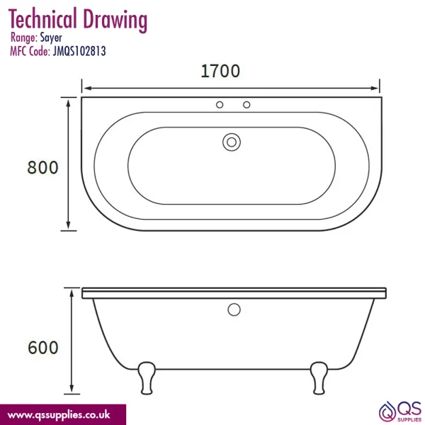 Technical drawing QS-V105164 / JMQS102813