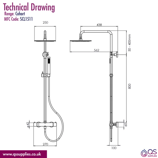 Technical drawing QS-V116366 / SCL1511