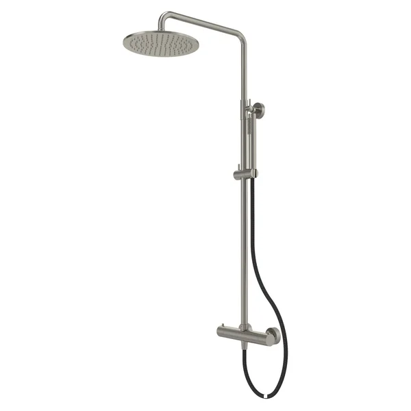 Tavistock Cohort Thermostatic Exposed Dual Function Bar Valve with Shower Set