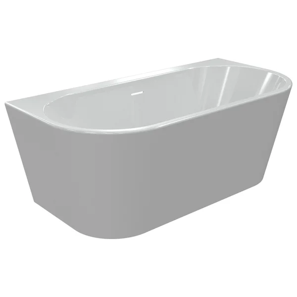 Additional image of Joseph Miles Slade Freestanding Double Ended Bath with Integrated Waste