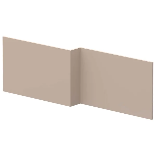 Alternate image of Hudson Reed Juno Shower Bath Front L-Shaped Panel - 1698 x 520mm