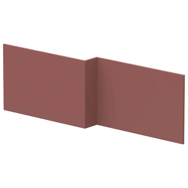 Alternate image of Hudson Reed Juno Shower Bath Front L-Shaped Panel - 1698 x 520mm