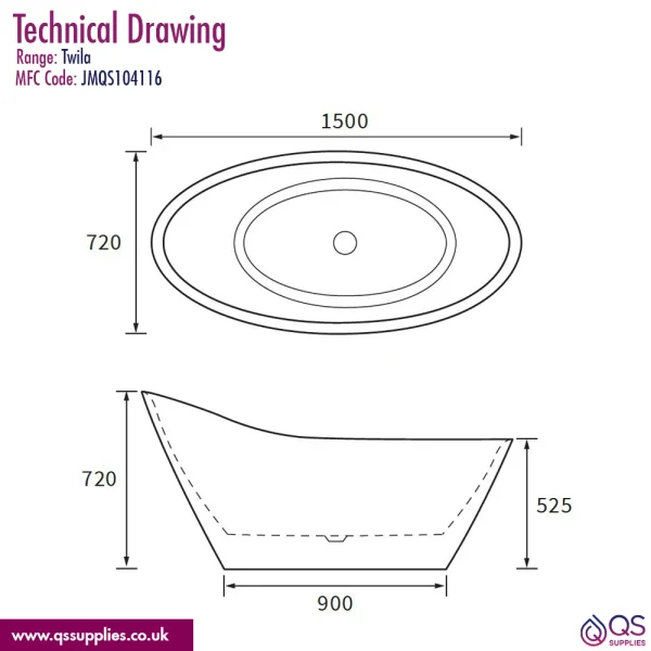 Technical drawing QS-V105169 / JMQS104116