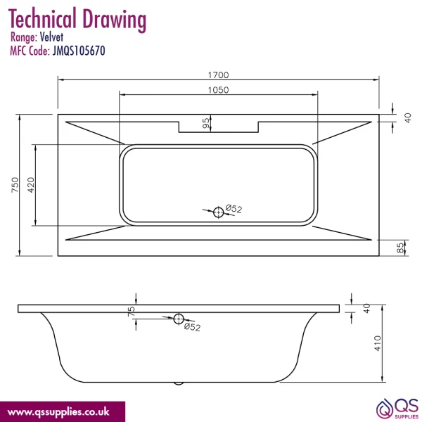 Technical drawing QS-V115372 / JMQS105670