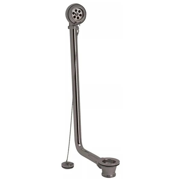 Additional image of Nuie Exposed Retainer Bath Waste And Overflow With Plug And Chain
