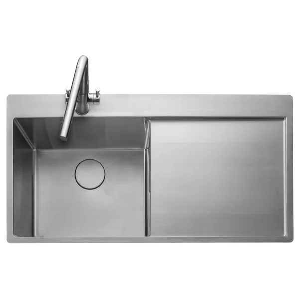 Alternate image of Rangemaster Cosmo Stainless Steel Inset Kitchen Sink with Drainer - 1 Bowl - 960 x 500mm