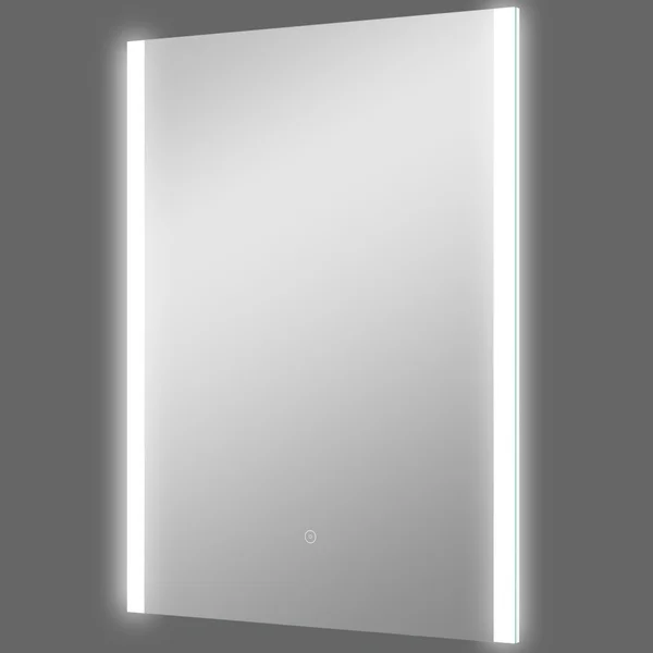 Joseph Miles Morven Rectangular Frontlit LED Mirror with Demister Pad and Shaver Socket