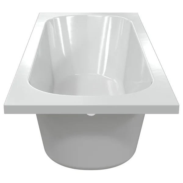 Additional image of Joseph Miles Single Ended Undrilled Straight Bath with Legs - 1700 x 700mm