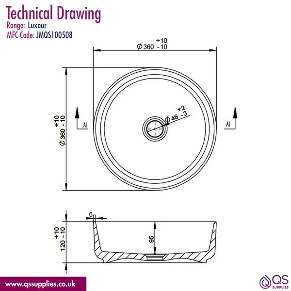 Technical drawing QS-V108799 / JMQS100508