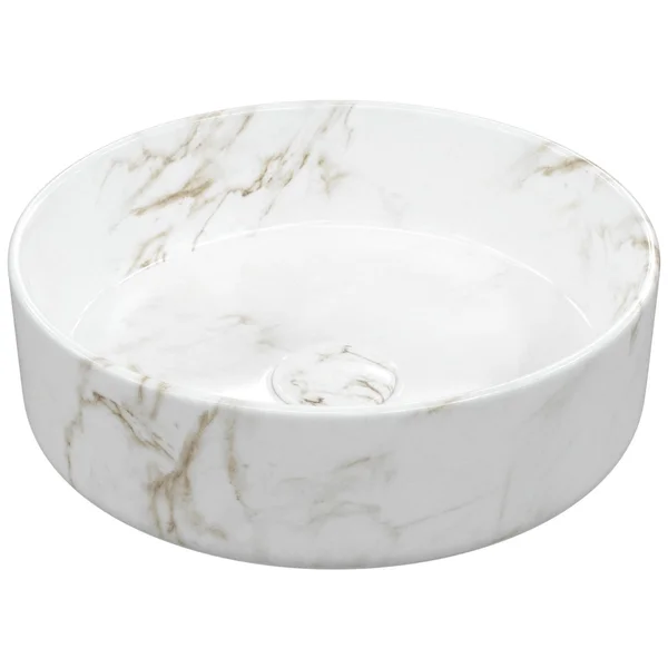 Alternate image of Joseph Miles Luxour 360mm Ceramic Round Washbowl with Waste
