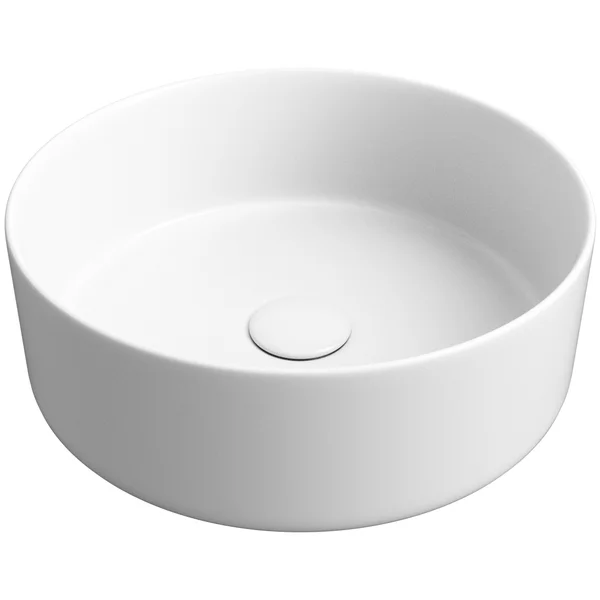 Joseph Miles Luxour 360mm Ceramic Round Washbowl with Waste