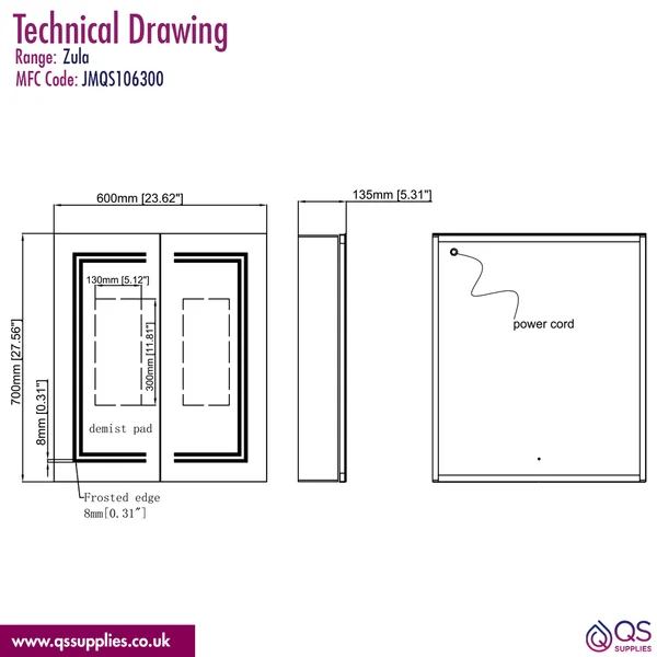 Technical drawing QS-V115386 / JMQS106300