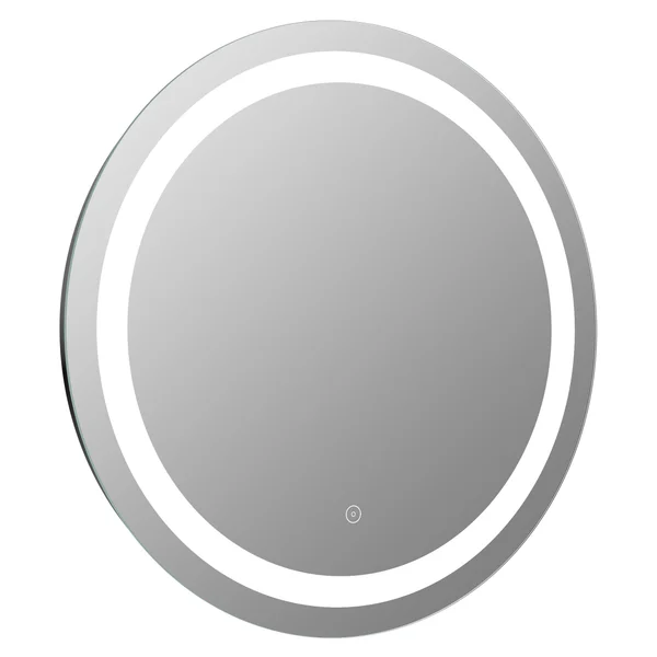 Joseph Miles Lander Round Frontlit LED Mirror with Demister Pad - 600 x 600mm