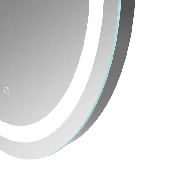 Additional image of Joseph Miles Lander Round Frontlit LED Mirror with Demister Pad - 600 x 600mm